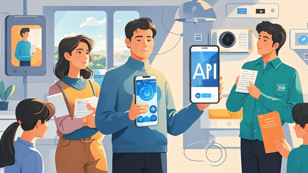 a group of people holding devices