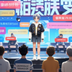 数字人给主题，观众创作弹幕内容，评选有创意者给予奖励