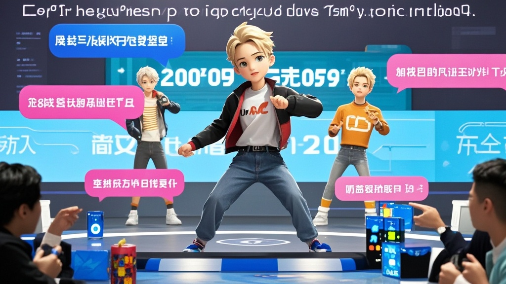 数字人说游戏动作，观众在规定时间内发弹幕描述，描述准确可抽奖