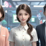 根据目标受众打造不同类型数字人，如针对女性的温柔亲切型，男性的专业干练型