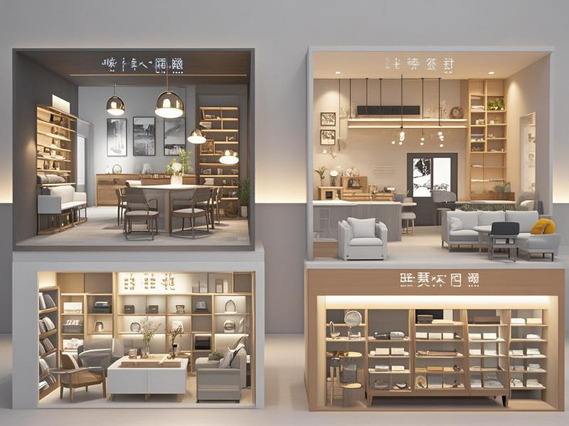 为家具店和装修公司直观展示，可吸引客户