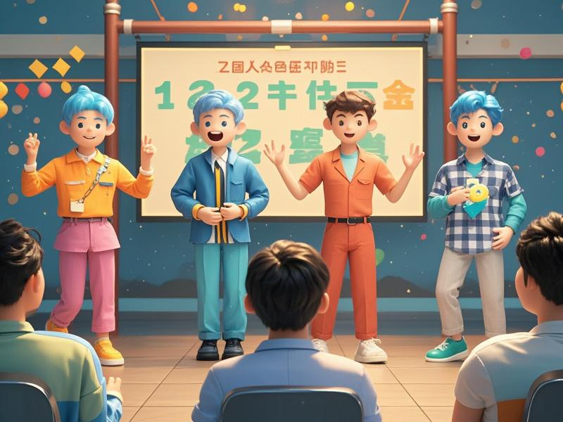 数字人做动作，观众猜，猜对参与抽奖