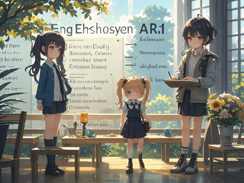 研究如何根据英语内容创作合适动漫场景