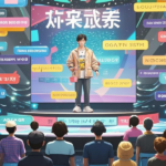 数字人给主题，观众创作弹幕内容，评选有创意者给予奖励